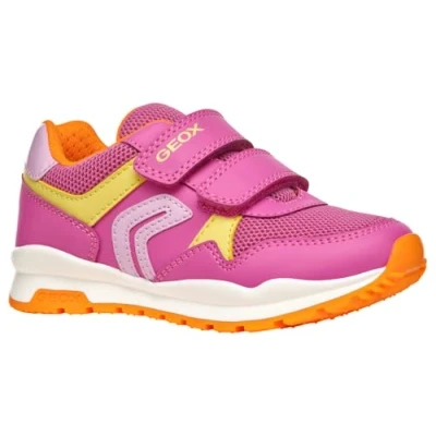 Afbeelding van Geox Fille Pavel Girl A Basket, Fuchsia Orange, 38 EU