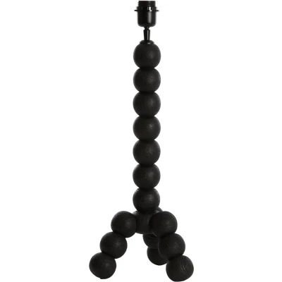 Afbeelding van Light &amp; Living Lampvoet 20x20x50 cm VEGLIO hout mat zwart