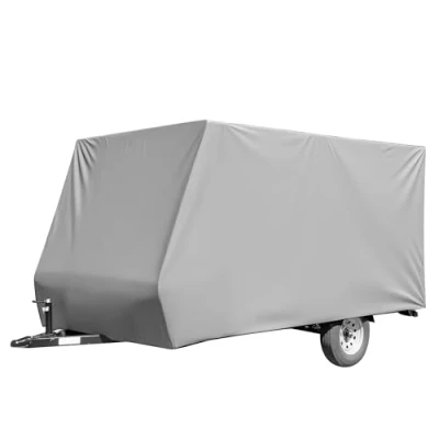 Afbeelding van Beschermhoes voor caravan, maat L, 580 x 225 220 cm, dekzeil camper, waterdichte coating