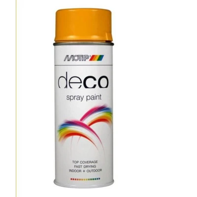 Afbeelding van Motip Deco lakspray hoogglans 0,4l goudgeel