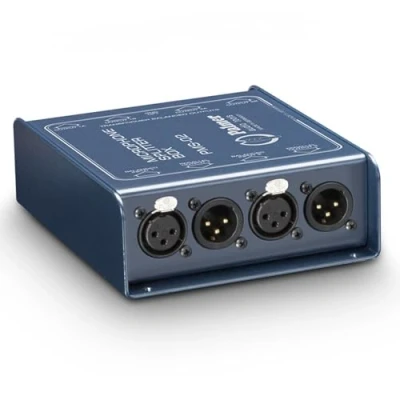 Afbeelding van Palmer PMS 02 microfoon Split Box 2 kanaal Signaalsplitter