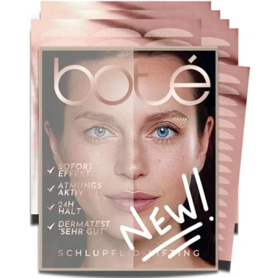 Afbeelding van BOTÉ Lot de 288 Bandes pour paupières invisibles et respirantes (L) lifting des yeux brillants Autocollants anti Dermatest « très