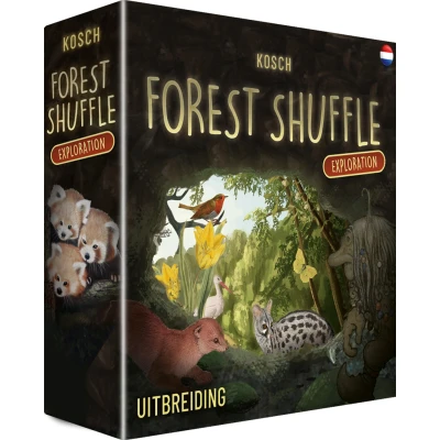 Afbeelding van Forest Shuffle: Exploration Nederlandstalige Uitbreiding voor het kaartspel Shuffle 1 5 spelers Vanaf 10 jaar Speelduur 60 minuten