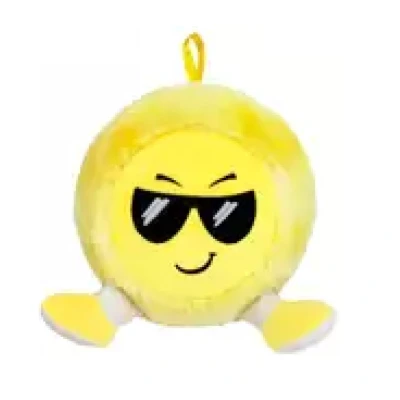 Afbeelding van Opblaasbare Smiley Geel + Zonnebril