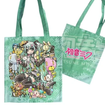 Afbeelding van POPbuddies, Tas, Hatsune Miku zak winkelen &amp; Wilde vrienden