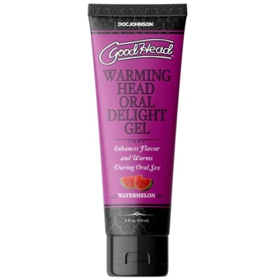 Afbeelding van Doc Johnson GoodHead Warming Oral Delight Gel Watermeloen 118 ml