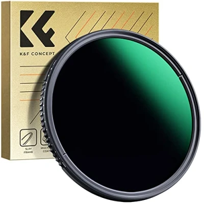 Afbeelding van K&amp;F Concept ND filter Variable ND3 1000 58 mm 1,5 10 F Stops Neutrale Dichtheid Slanke Hoge Definitie Waterbestendig Krasbestendig voor Cameralens