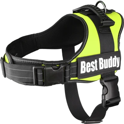 Afbeelding van Hondentuig Best Buddy Pluto Neon Groen XL