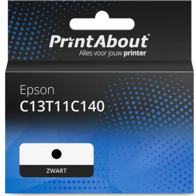 Afbeelding van Huismerk Epson C13T11C140 Inktcartridge Zwart