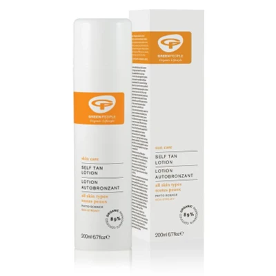 Afbeelding van Green People Zelfbruinende lotion Alle huidtype Gevoelige huid Niet vet Eczeem Licht geparfumeerd