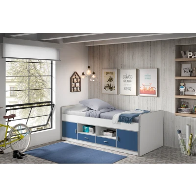 Afbeelding van LUCEVI Bonny 90 Kajuitbed 90x200cm Blauw
