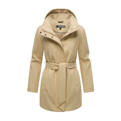 Afbeelding van Marikoo Katalinaa Halflange jas, Dames, Maat: Medium, Beige