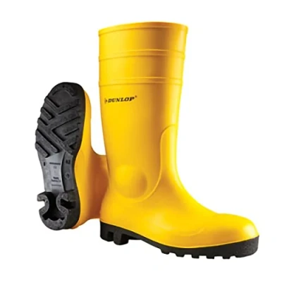 Afbeelding van Dunlop Protective Footwear Protomastor Rubberen veiligheidslaarzen voor volwassenen, uniseks, geel, maat 47 EU