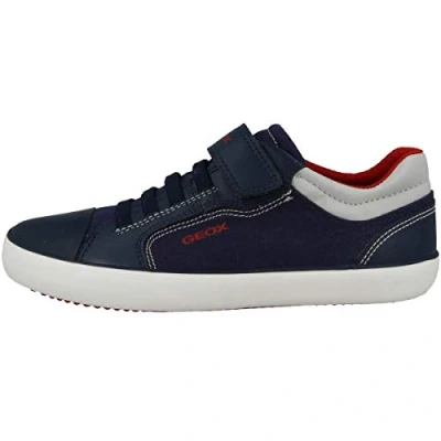 Afbeelding van GEOX J Gisli Boy, sneakers voor jongens, Navy/Rood