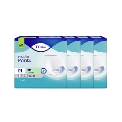 Afbeelding van TENA ProSkin Pants Super Medium 4 x 12 Stuks