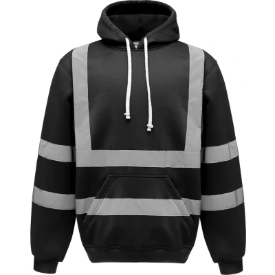 Afbeelding van Yoko Hi Vis pullover hoodie YHVK05 Black