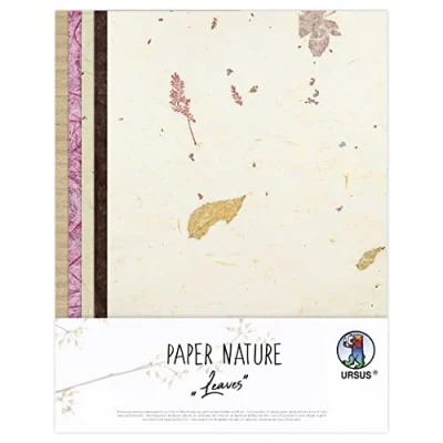 Afbeelding van Natuur Papier, Leaves, 11 vel 23x33cm