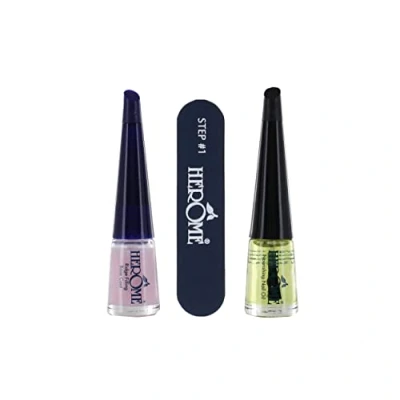 Afbeelding van Herome Essential Dry And Ridging Nails Yellow Set
