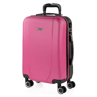 Afbeelding van ITACA trolley koffers, ABS Harde buitenbekleding, bestendig en licht. Telescopische handgreep, 2 handvatten, 4 wielen. Geïntegreerd slot. Lage kosten, klein, gemiddeld, groot