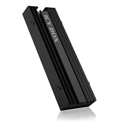 Afbeelding van ICY BOX IB M2HS PS5, M.2 Kühlkörper für passt SSD 22x80 mm, 10 mm Bauhöhe 60951 koeler
