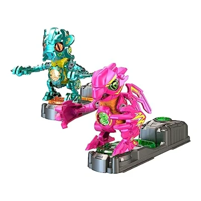 Afbeelding van Bizak Biosaurus Kombat Combat Pack Fuchsia en Groen (62008138)