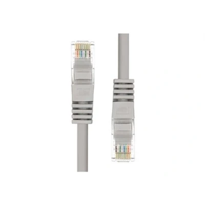 Image de ProXtend Cordon de raccordement RJ 45 (M) pour 3 m 5.4 mm UTP CAT 5e IEEE 802.3at moulé, sans crochet, bloqué gris