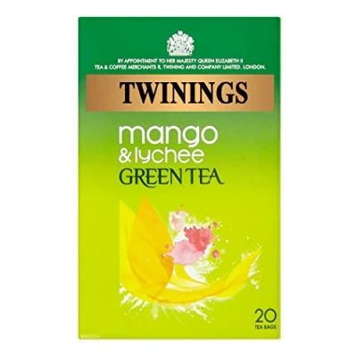 Afbeelding van Mango en lychee groene thee