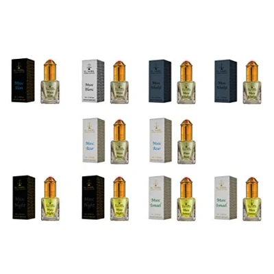 Afbeelding van El Nabil Misk Musk voor mannen, 5 ml geur (fijn en mascuuline), parfumolie mannen