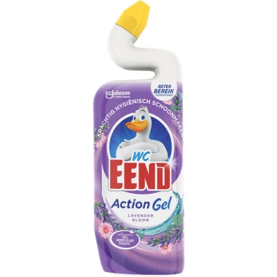Afbeelding van 6x WC Eend Toiletreiniger Lavendel Fresh 750 ml