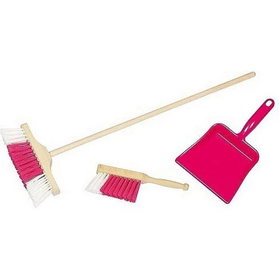 Afbeelding van Simply For Kids 3 Delige Bezemset Roze