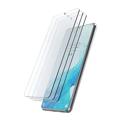 Afbeelding van Hama Set van 3 beschermglazen voor Samsung Galaxy S23 (Galaxy S23), pantserglas met hardheid 9H, krasbestendig, schokbestendig, gehard veiligheidsglas, beschermingsklasse 7, schermglas + helper