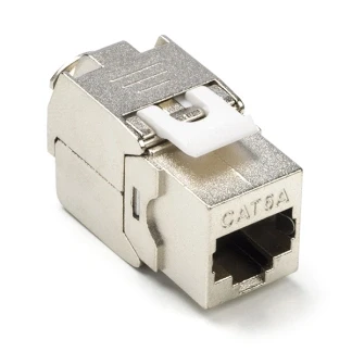 Afbeelding van Keystone RJ45 Cat6a S/FTP (Krokodiltype, Zink)