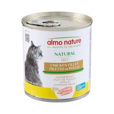 Afbeelding van 12x280g Kipfilet Almo Nature Classic Kattenvoer