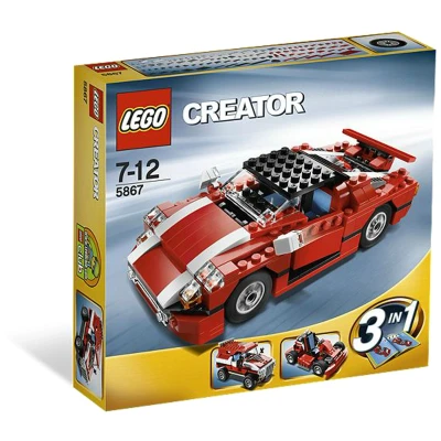 Afbeelding van LEGO Creator Super Sportwagen 5867