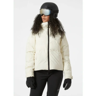 Afbeelding van Helly Hansen Women Nora Short Puffy Jacket Snow maat M