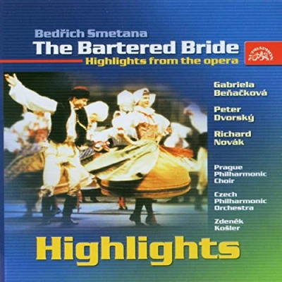 Afbeelding van Czech Philharmonic Orchestra, Zdenek Košler Smetana: The Bartered Bride. Opera In 3 Acts (CD)