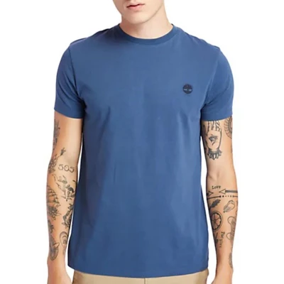 Afbeelding van Timberland Dunstan River CREW Tshirt basic, Heren, Maat: Medium, Dark denim