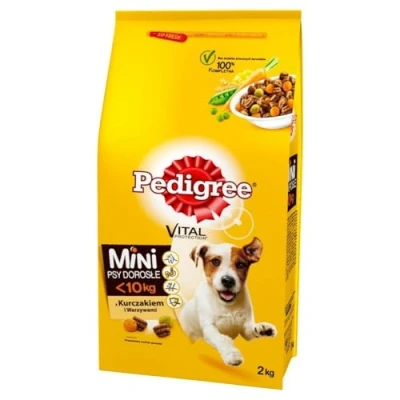 Afbeelding van PEDIGREE Adult Mini Chicken with vegetables droog hondenvoer 2kg