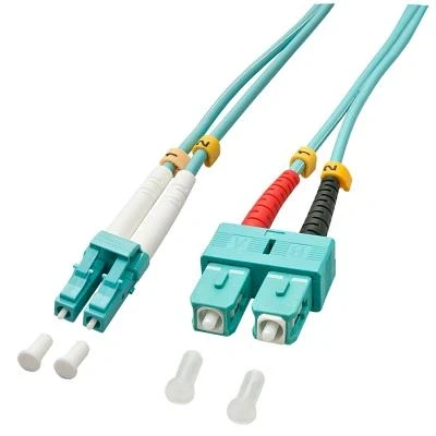Image de Fibre optique Duplex LC / SC OM3 3m