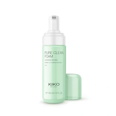 Image de KIKO Milano Pure Clean Foam, Mousse Visage Nettoyante Et Purifiante