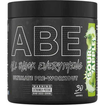 Afbeelding van Applied Nutrition ABE Ultimate Pre Workout 375 g Sour Apple Smaak 30 servings