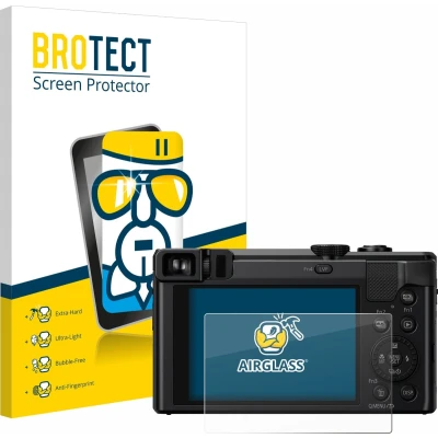 Afbeelding van BROTECT Screenprotector voor Panasonic Lumix DMC TZ80 Folie Beschermfolie Beschermglas transparant
