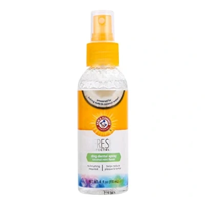 Afbeelding van Arm &amp; Hammer Fresh kokos munt tandheelkundige spray 118ml gebitsverzorging voor honden