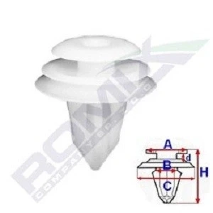 Afbeelding van ROMIX C10075 Clip TOYOTA: Auris Hatchback, Yaris II Land Cruiser 80, CITROËN: C Crosser Off Road, SUZUKI: SWIFT 3