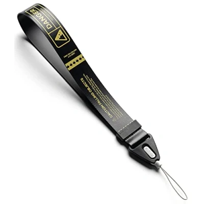 Afbeelding van Ringke Design Hand Strap, Polsband, One Touch Buckle Tarpaulin Dekzeil Multifunctioneel Koord Gevaar Zwart