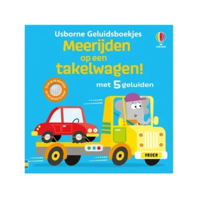 Afbeelding van Meerijden op een takelwagen!