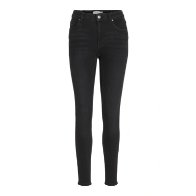 Afbeelding van VILA Skinny FIT Jeans Fit, Dames, Maat: 40x30, Black denim