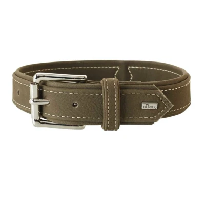 Afbeelding van Hunter Halsband Jacht 50 Olijf (63881) (50, Hond, Hondensport), Kraag + Leiband