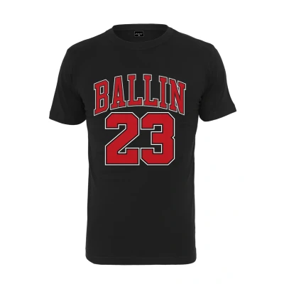 Afbeelding van Mister Tee Ballin 23 Tshirt print, Heren, Maat: XXL, Black