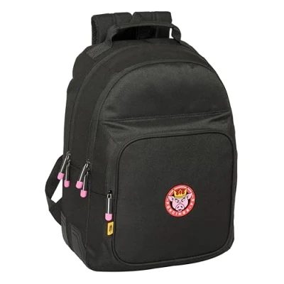 Afbeelding van Schoolrugzak Kings League Porcinos Zwart 32 x 42 15 cm